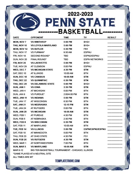 penn state lady lions basketball|penn state women's basketball schedule 2024.